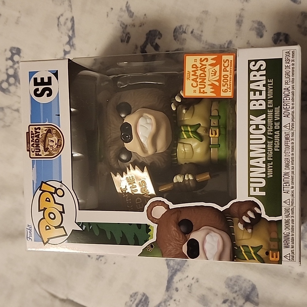 Funko pop camp fundays 6500 piece Funamuck Bears